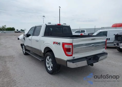 2021 Ford F-150 King Ranch z USA, uszkodzony, nr VIN 1FTFW1E87MFA25820